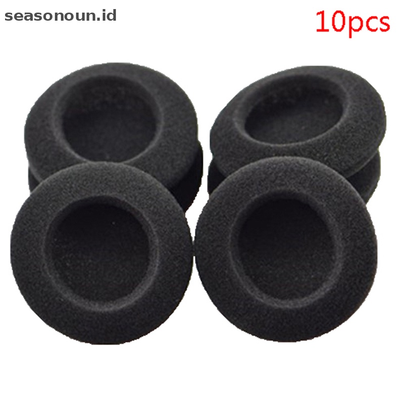 Seasonoun 10pcs 5cm Pengganti Ear Pad Earpads Spons Busa Empuk Bantal Untuk PC131 PX100.