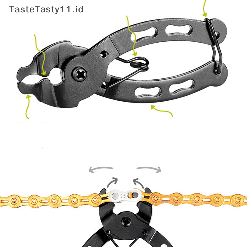 Tastetasty Rantai Sepeda Checker Gesper Tang Mini MTB Bike Chain Quick Release Calipers.