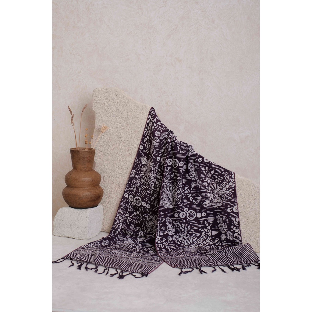 RATU - Scarf Batik U71 Purple