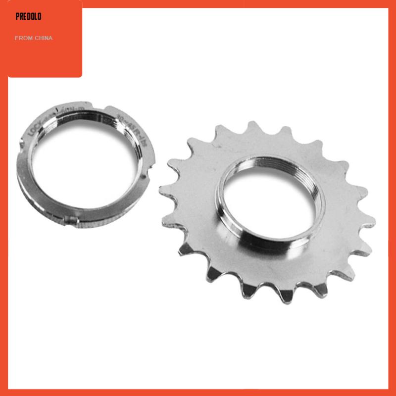 [Predolo] Track Bike Freewheel Fixed Gear Roda Gila Sprocket Kecepatan Tunggal