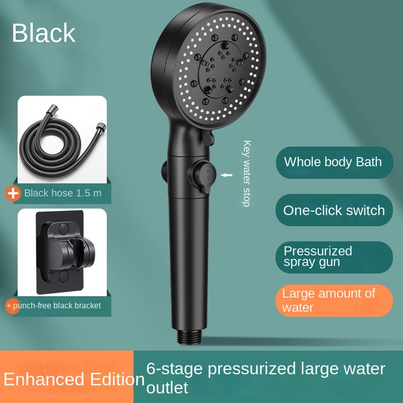 Shower nozzle Bertekanan shower Genggam suit shower Kepala shower Bertekanan