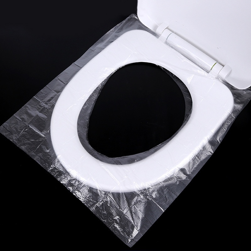 T&amp;Y Toilet Seat Cover Alas Duduk Closet Disposable Plastik Tatakan Dudukan WC Kloset Praktis Untuk Travelling