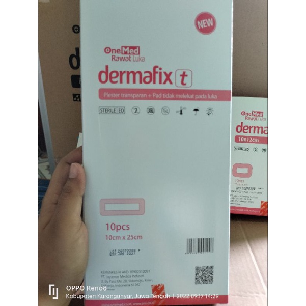 Dermafix plester luka anti air 10x25