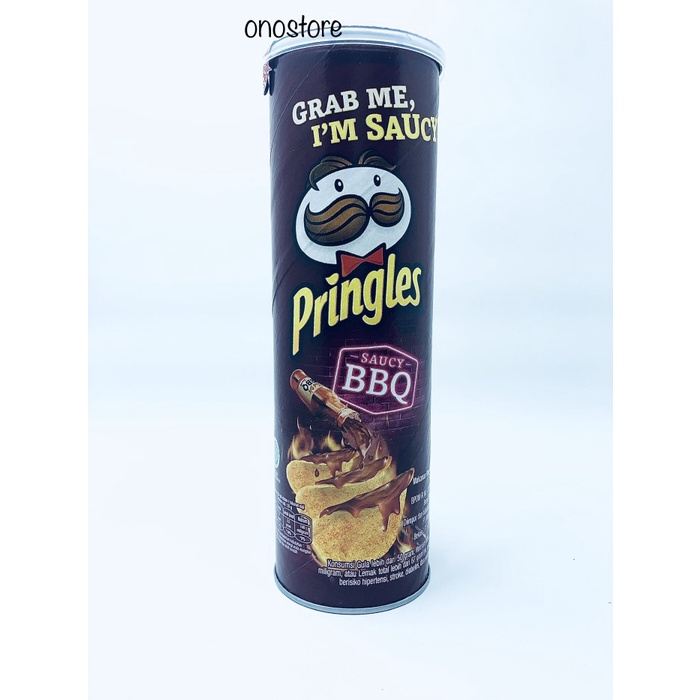 

DLP12- Pringles Potato Crispy 107 gram / 107 g / 107 - Saucy BBQ