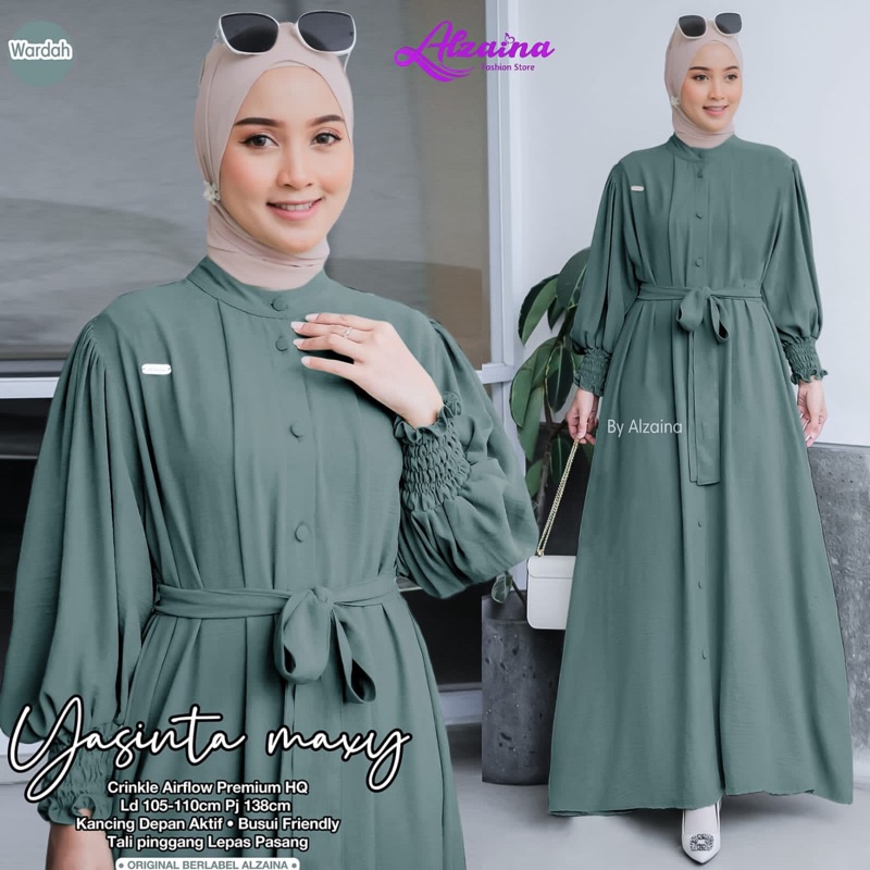 YASINTA Maxy ORI ALZAINA | Crinkle Airflow Premium