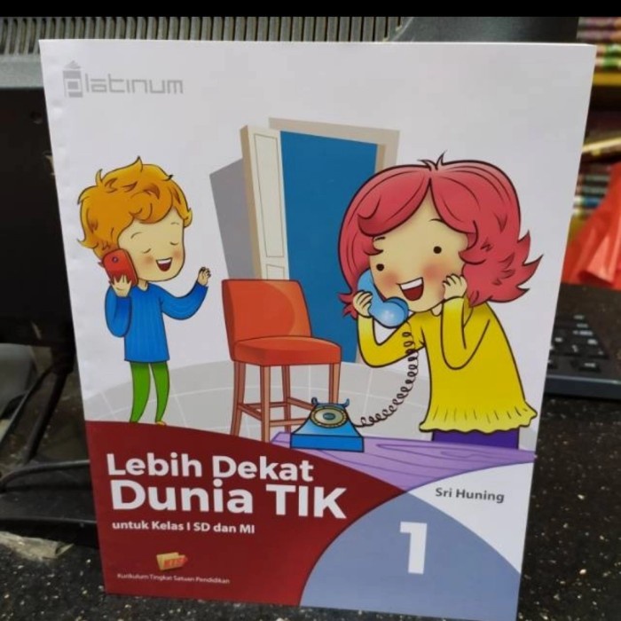 ⭐PROMO BUKU (COD)⭐ Buku Dunia TIK SD / MI Kelas 1 2 3 4 5 6 Platinum Tiga Serangkai HOTS - Kelas 1