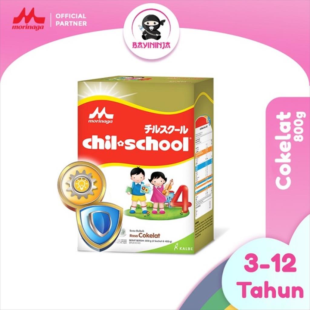 MORINAGA CHIL SCHOOL Regular Coklat Susu Box 800 g