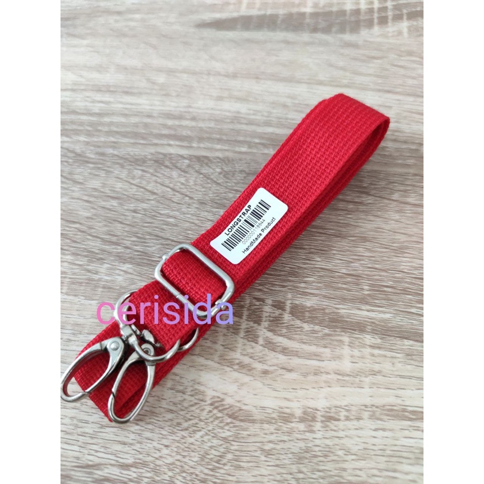 LONGSTRAP,UK 2,5 CM,TALI TAS,TALI TAS SLEMPANG/STRAP KRB 2,5 CM/TERLARIS JAWA TIMUR,kain