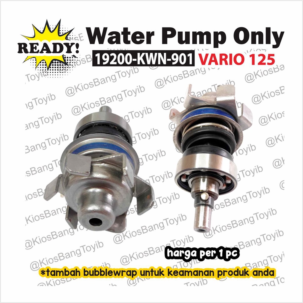 As Waterpump Water Pump Only Honda VARIO 125 Vario 150 PCX (19200-KWN)