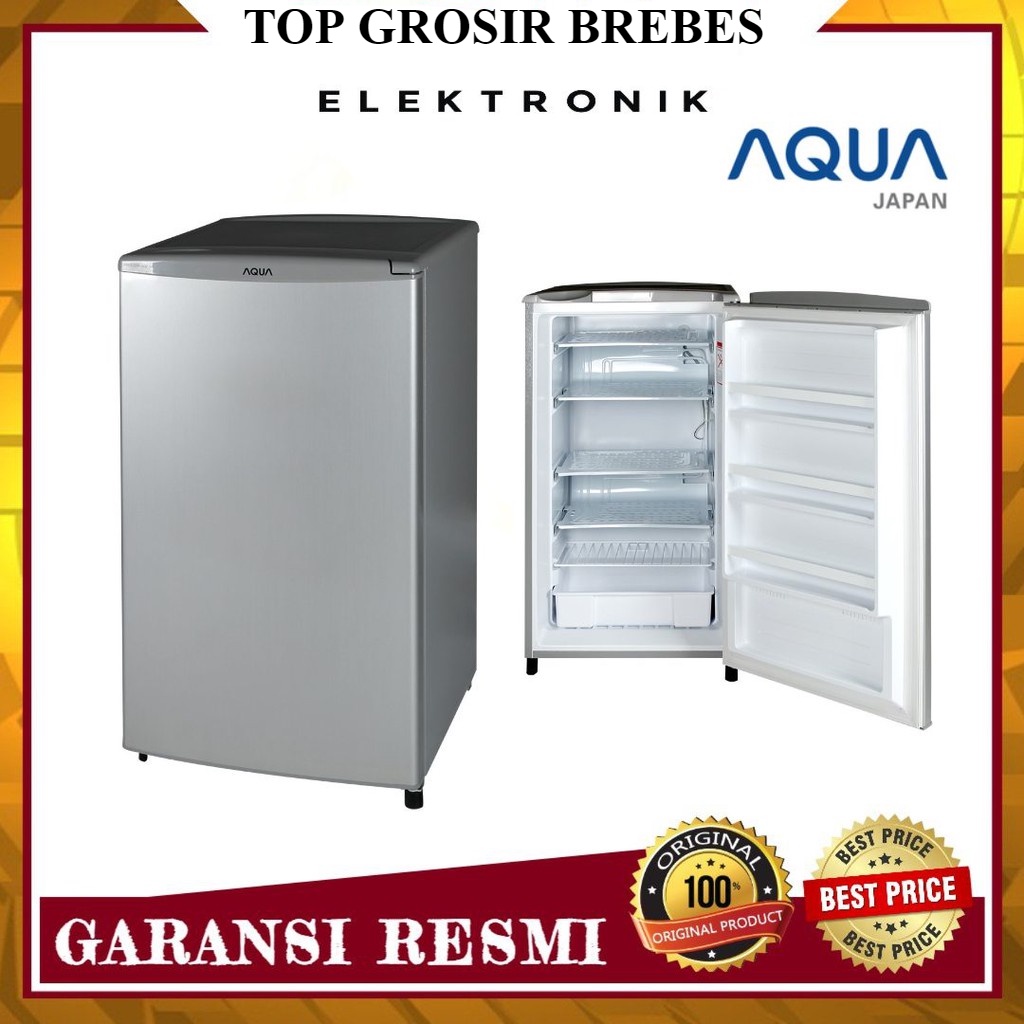 FREEZER AQUA AQF S4 4 RAK LEMARI ES PEMBEKU ES BATU AQUA AQF-S4