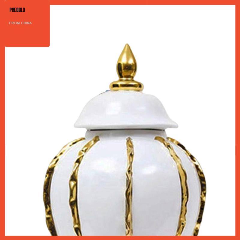 [Predolo] Vas Keramik Pajangan Guci Jahe Porselen Tradisional Untuk Tangki Penyimpanan