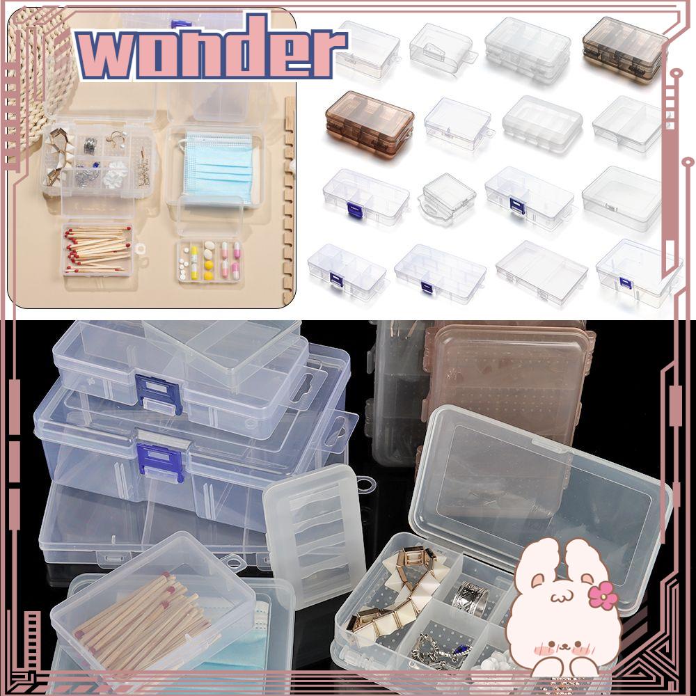 Wonder Kotak Penyimpanan Transparan Aksesoris Panas Packing Box Kotak Alat Pancing