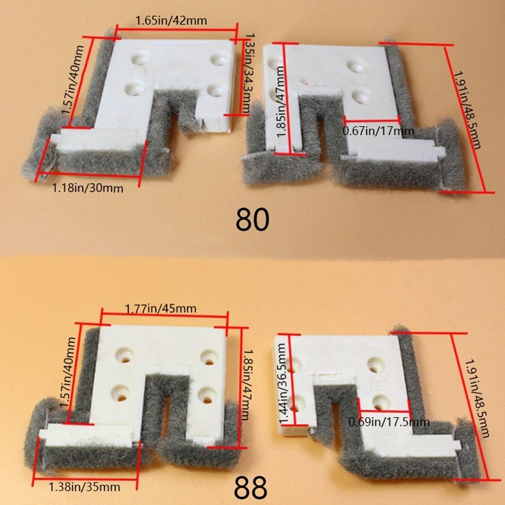 Lanfy Blok Penyangga Jendela Kedap Suara Tahan Debu Rumah Hangat Sealing Up And Down Track Sound Insulation Pad