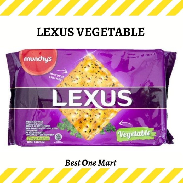 

[MS] Biskuit Sayuran Lexus Munchy's / Munchys Lexus Vegetable 190 g