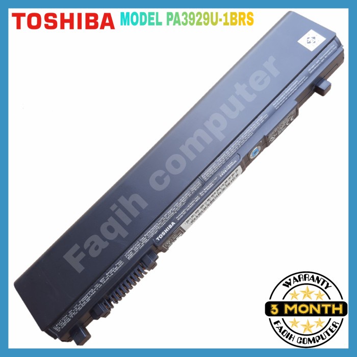 Baterai Original Laptop Toshiba R830 R835 R700 R730 R930 R935