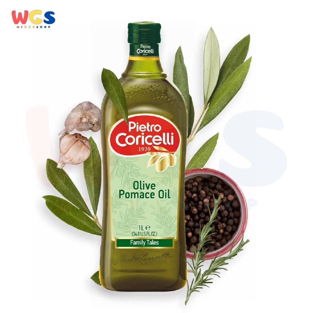 Pietro Coricelli Pomace Olive Oil for Cooking Oil 1 ltr - Halal