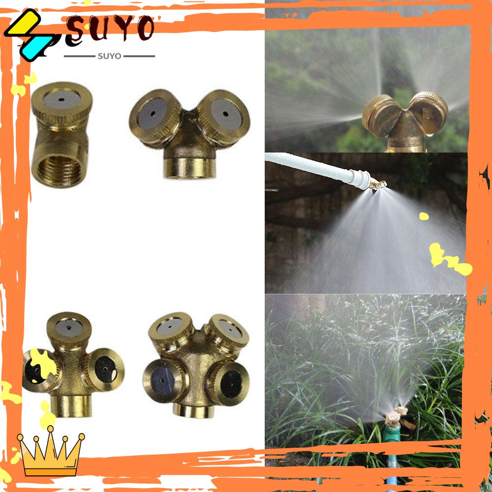 Suyo M14x1.5 Misting Nozzle Konektor Selang Tahan Lama Adjustable Fitting Nebulizer