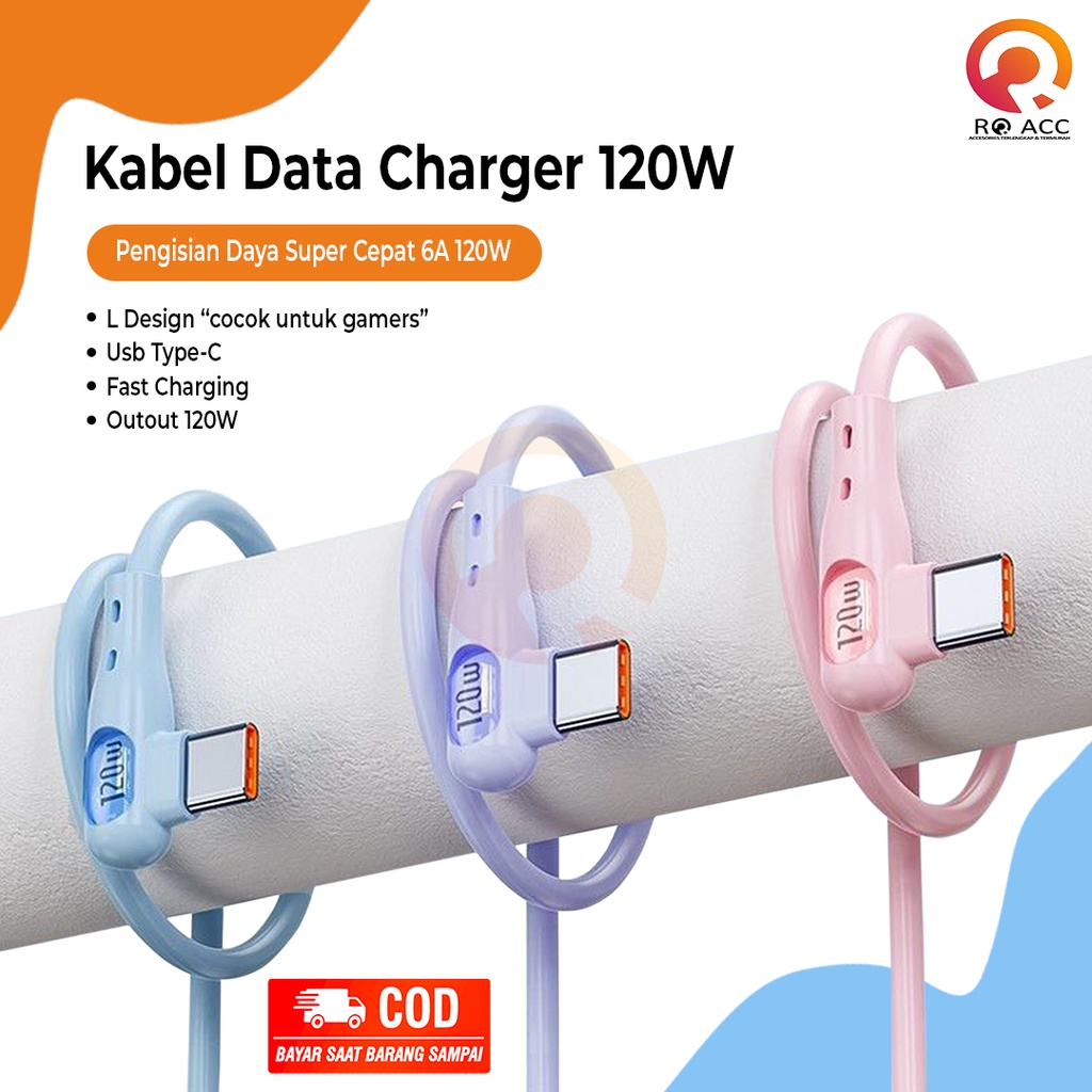 [RO ACC] NVN-KD42 KABEL DATA CHARGER FAST CHARGING 120W TIPE TYPE C