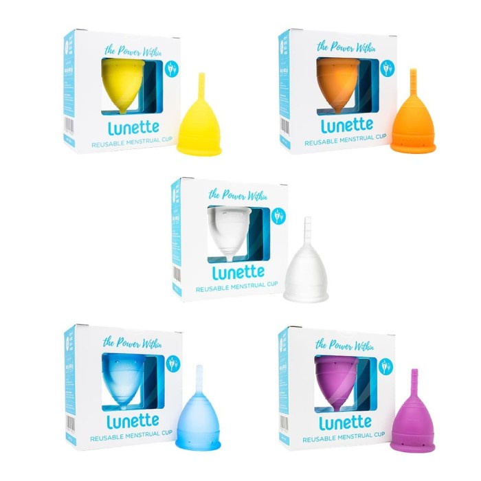 New Promo Lunette - Menstrual Cup - Putih, Model 1