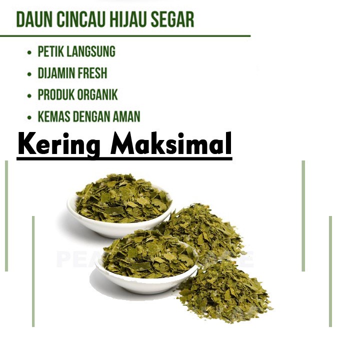 

Daun Cincau Kering 100 gram Herbal Organik Pure Always Fres and New