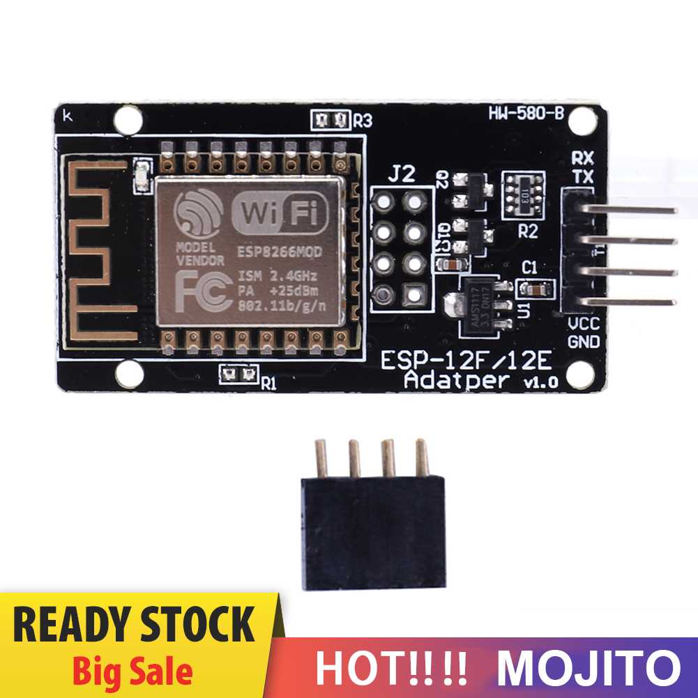 Esp8266 ESP-12E/12F Serial WiFi Wireless Transceiver Module Kirim Modul Receiver