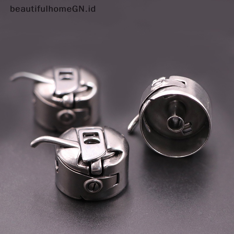 {Cantik} Mesin Jahit Bobbin Case Stainless Steel Bobbin Case Untuk Mesin Front Loading 15kelas Cocok Untuk Mesin Jahit Rumah Tangga~