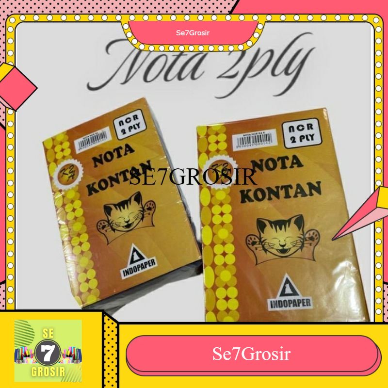 

NOTA KONTAN 1pack isi 10pcs (Bisa Dijual Kembali)