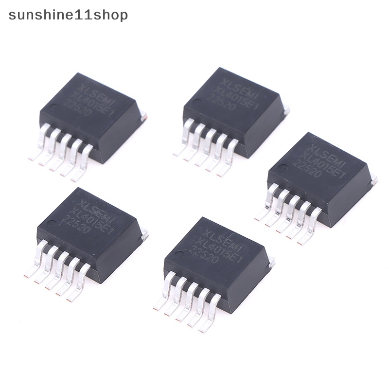 Sho 5Pcs/lot XL4015E1 XL4015 4015 Step-down DC Power Converter Chip TO-263 Power Chip N