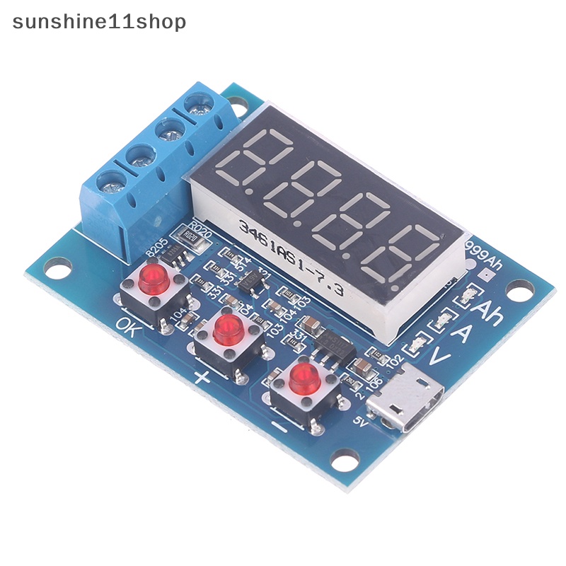 Sho ZB2L3 Capacity Tester Debit Beban Luar 1.2-12V Dengan Dua Resistor N