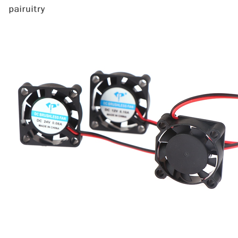 Prt 1Pc 25*25*7mm DC2507 Kipas Angin Pendingin 2-Pin Mute5/12 /24V Brushless Mini Cooling Fan PRT