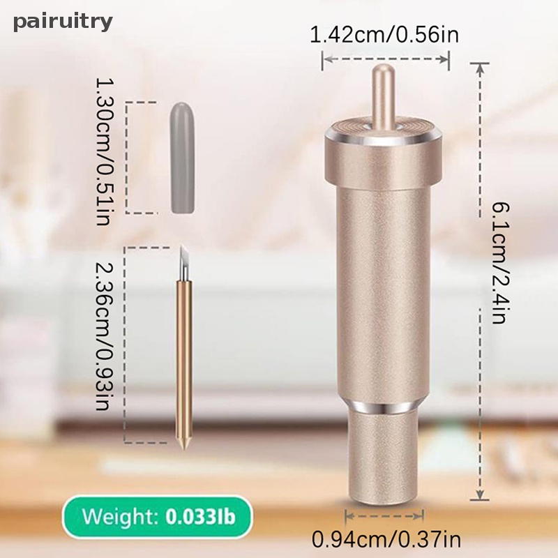 Prt Pengganti Deep Cut Blade +Housing Deep-Point DeepCut Blade Untuk Cricut Maker PRT