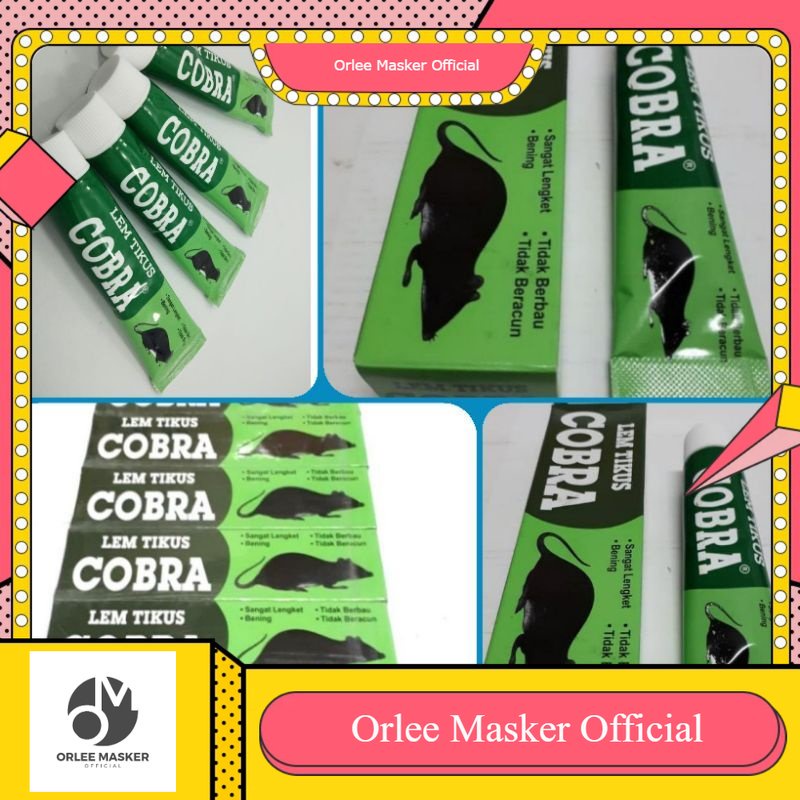 LEM TIKUS COBRA original 100% (harga 1pcs) sehari kirim