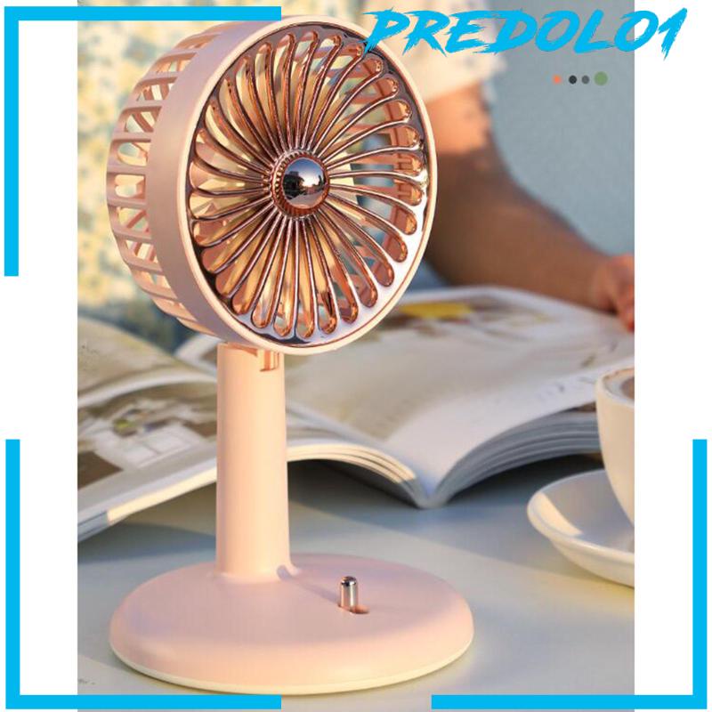 [Predolo1] Kipas Angin Meja Adjustable Angle Vintage Personal Powered Fan Untuk Kantor Indoor Pria