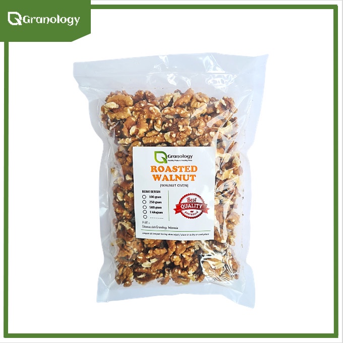 

New Arrival- Kacang Walnut Oven / Roasted Walnut (500 gram) by Granology