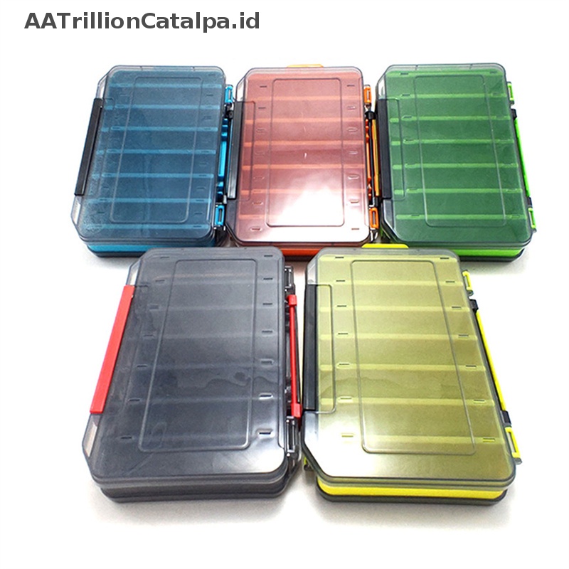 Aatrillioncatalpa 1Pcs Fishing Tackle Boxes Tempat Penyimpanan Fishing Tackle Boxes Aksesoris Box ID