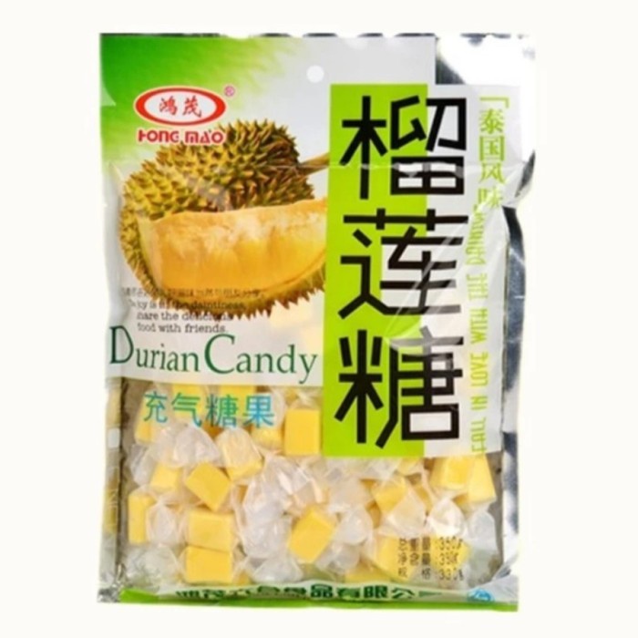 

Permen Lunak Durian Hong Mao Candy 350gr Hongmao