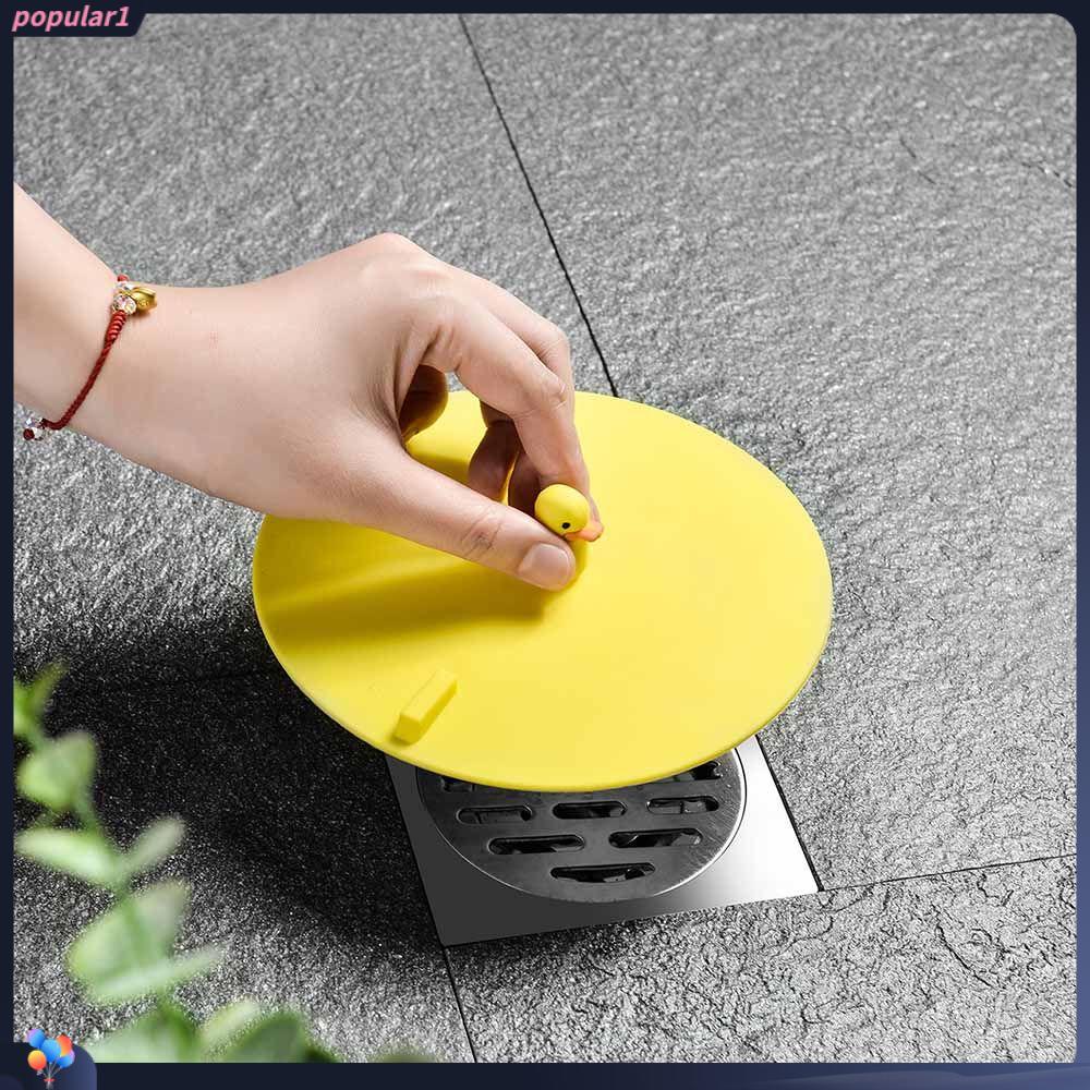 Populer Penutup Silikon Kamar Mandi Dapur Pelindung Wastafel Plug Filter Floor Drain Cover Drain Stopper