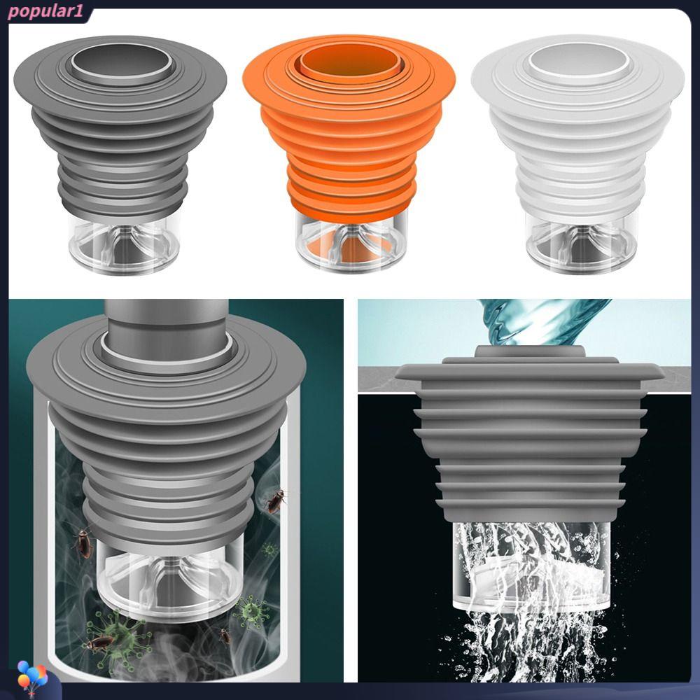 Populer Floor Drain Dapur Berguna Selokan Sumbat Shower Drainer Seal Pipa Air Plug