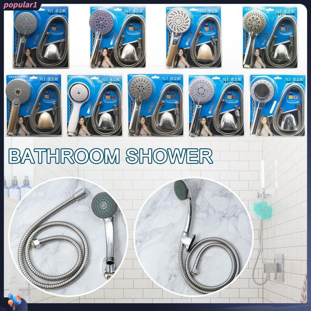 Populer Shower Kamar Mandi Adjustable SPA Shower Kran Pipa Fleksibel Kepala Mandi