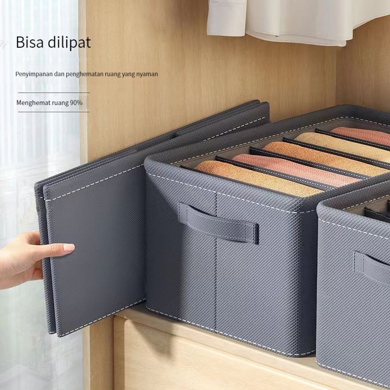 Storage Box Underwear Kotak Tempat Penyimpanan Keranjang Pakaian Dalam Kaos Kaki - SB021