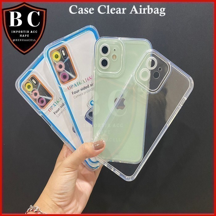 CASE CLEAR AIRBAG OPPO A15 A15S A16 A16K A16E A17 A31 A71 A55 4G A57 4G A54 4G