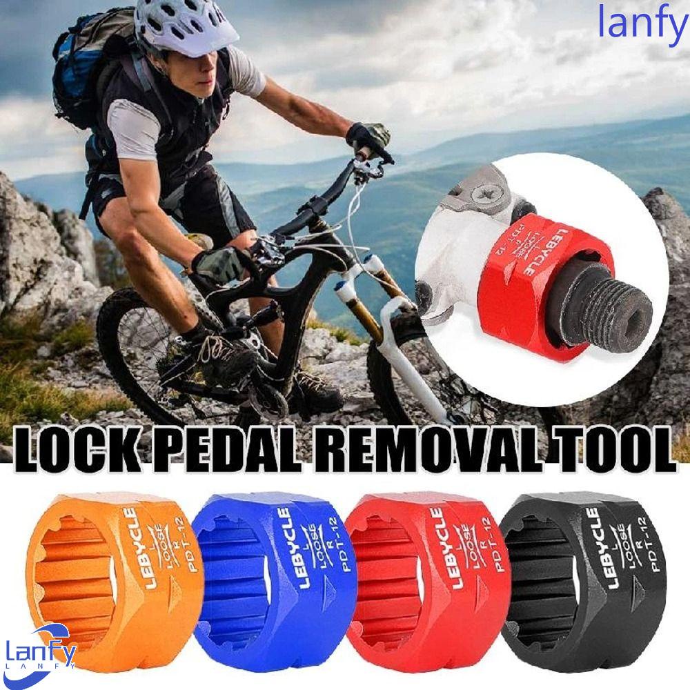 Lanfy Pedal Sepeda As Untuk Sh-imano Bersepeda Aksesoris Sepeda Pedal Longgar Alat Kunci Baut Sepeda Lock Bolt