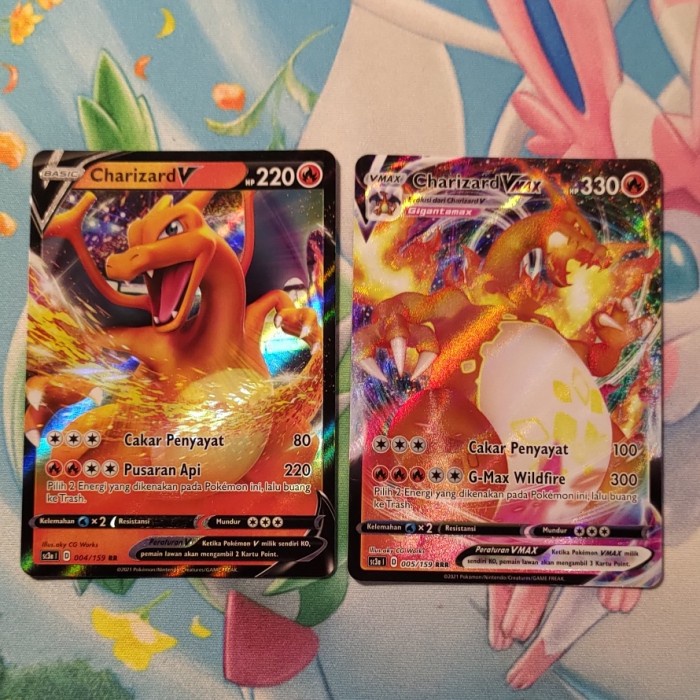 Pokemon TCG Indonesia - Charizard V & V Max