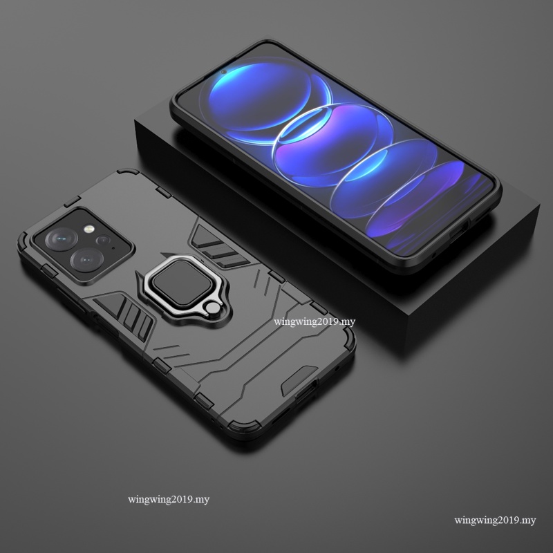 Shockproof Armor Case Untuk Xiaomi Poco X5 Pro 5G Cases Stand Holder Magnetic Phone Back Cover Untuk Pocophone Poco X5 Tritone