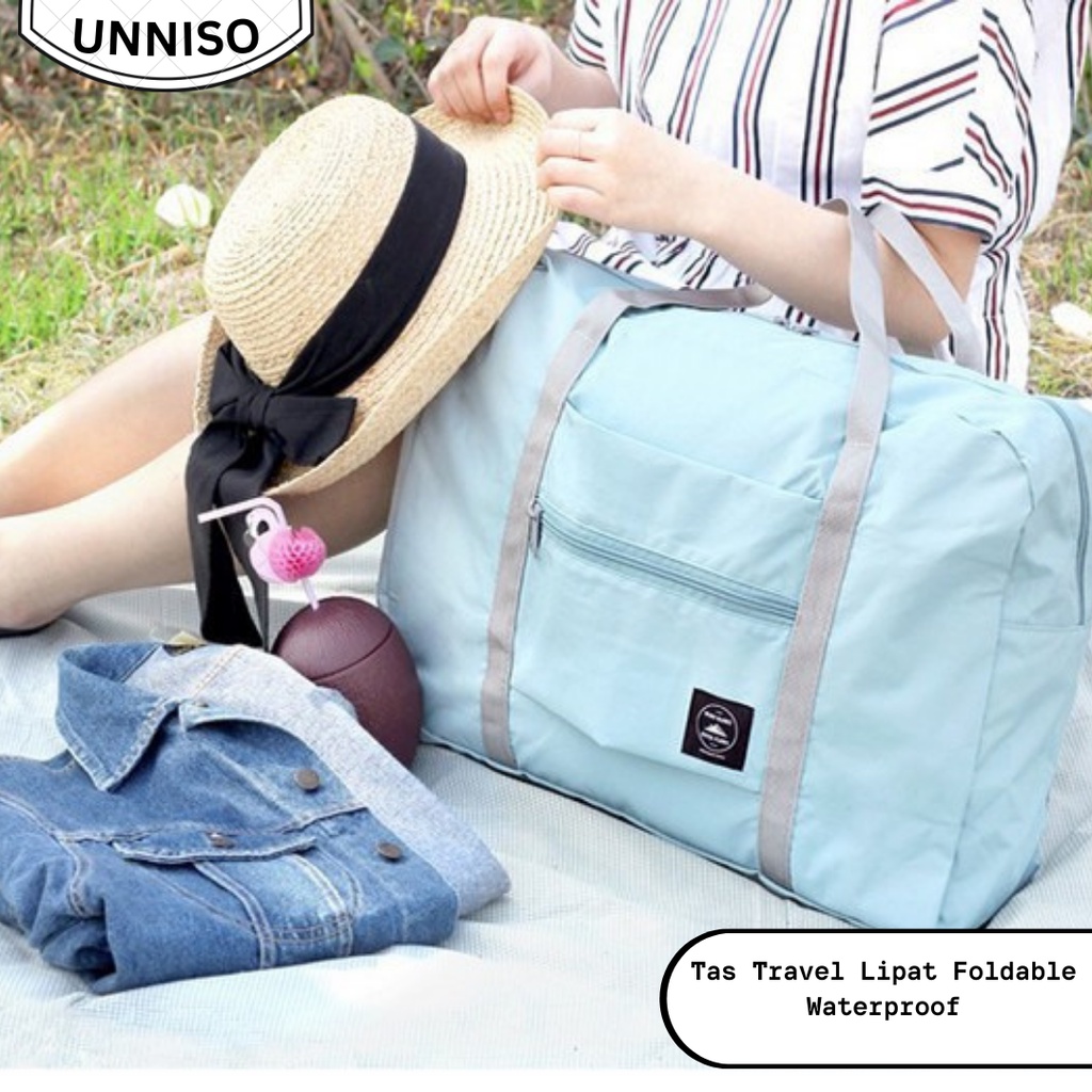 UNNISO - Tas Travel Lipat Foldable Waterproof