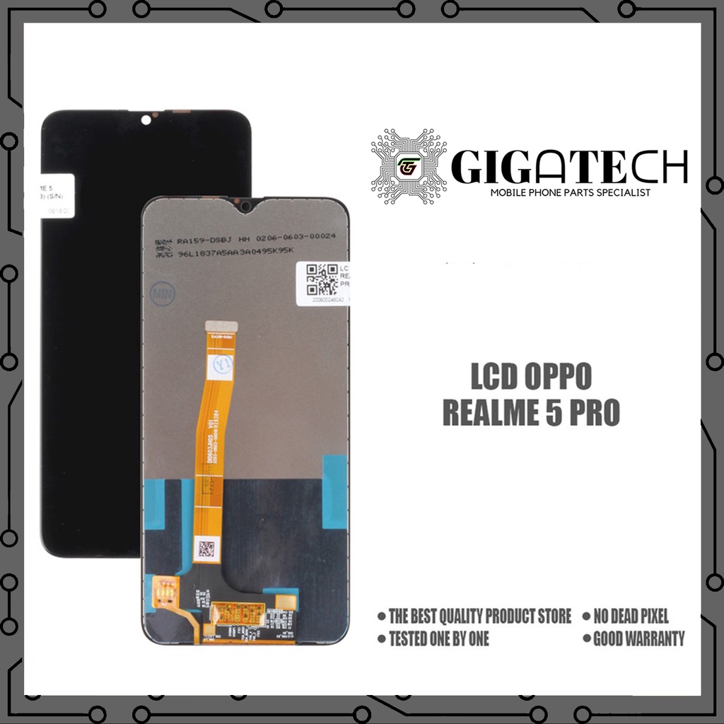 LCD Realme 5 Pro Original - Fullset Touchscreen