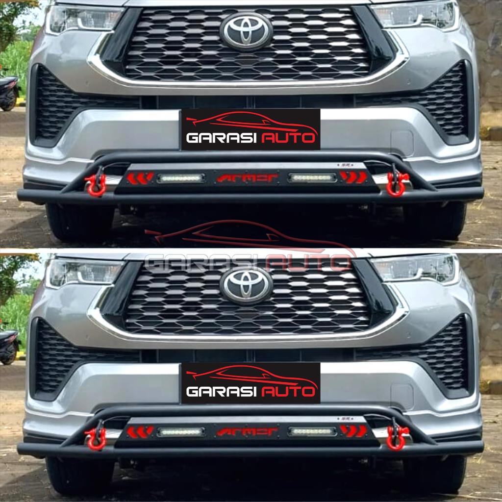 Tanduk Depan All New Innova Zenix 2023 Bumper Bull Bar Rhino Armor