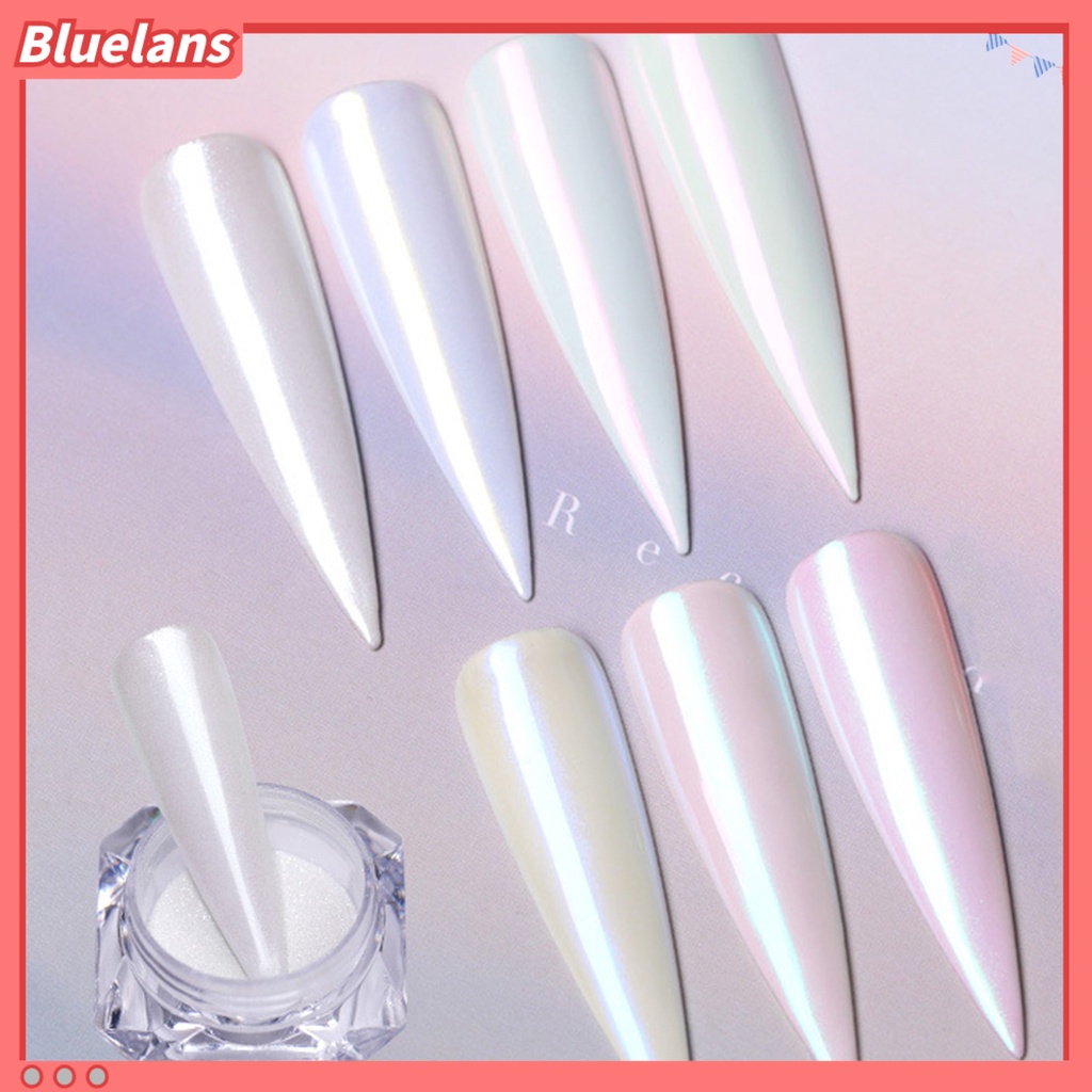 [BLM] 25g Bubuk Kuku Pigmen Halus Dekorasi Kuku Perlengkapan Nail Art Kuku Palsu Pink Neon Mirror Dipping Powder Untuk Salon Kuku