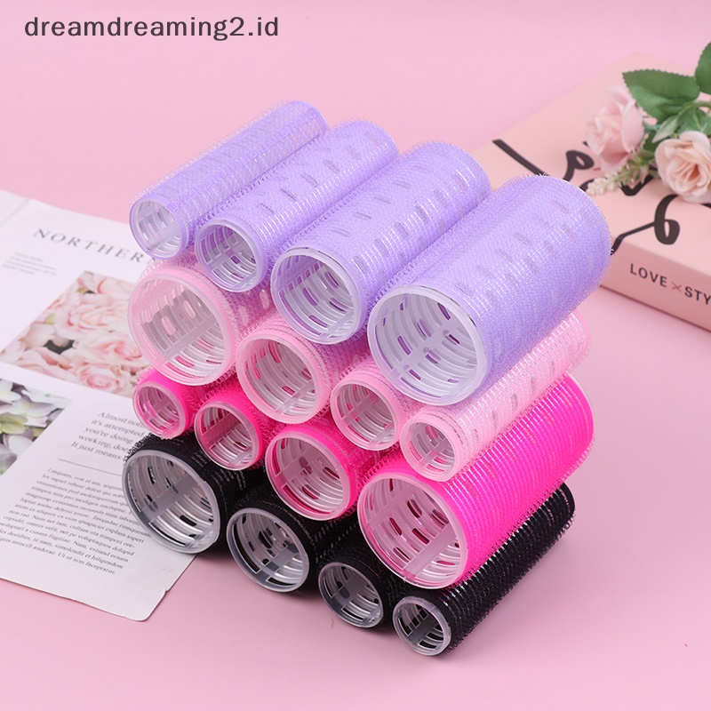 (drea) 4pcs Poni Penjepit Rambut Klip Roller Gelombang Curl Air Bangs Hairstyle DIY Salon //