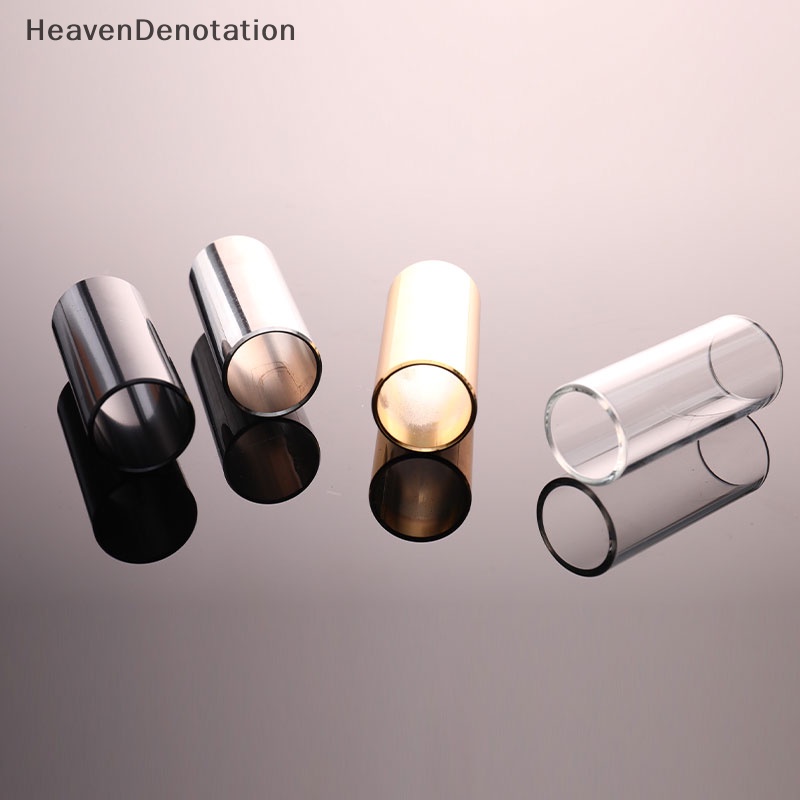 [HeavenDenotation] 60mm Bar Slide Gitar Bahan Metal Stainless Steel/Glass Finger Slides Untuk Ukulele HDV